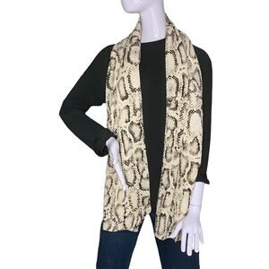 ALDO Benarth NWT Scarf Snake Print Lightweight Preppy Style